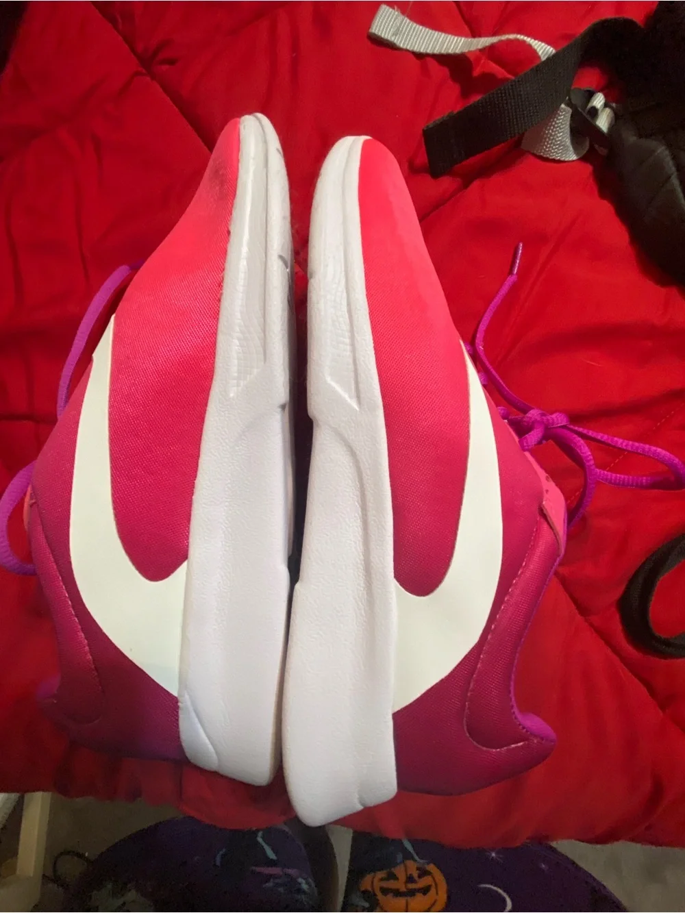 Athletic Works Bright Pink and Fuchsia Running Sneakers